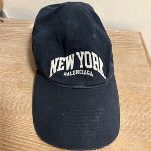 Balenciaga Navy Blue Cap